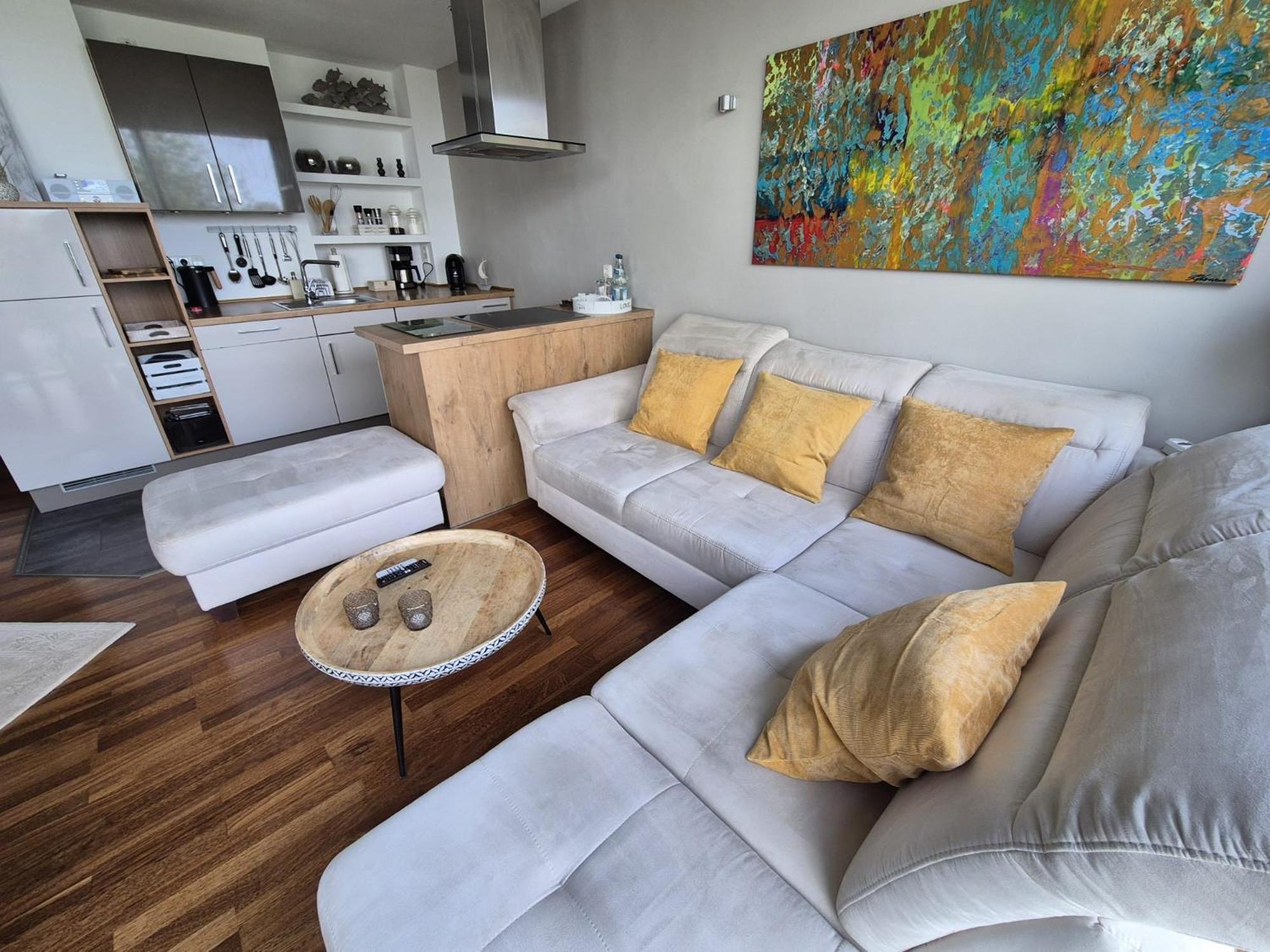 Apartament "Myharbourfront", Luxurioeses Wohnen An Der Hafenmole Rostock Zewnętrze zdjęcie