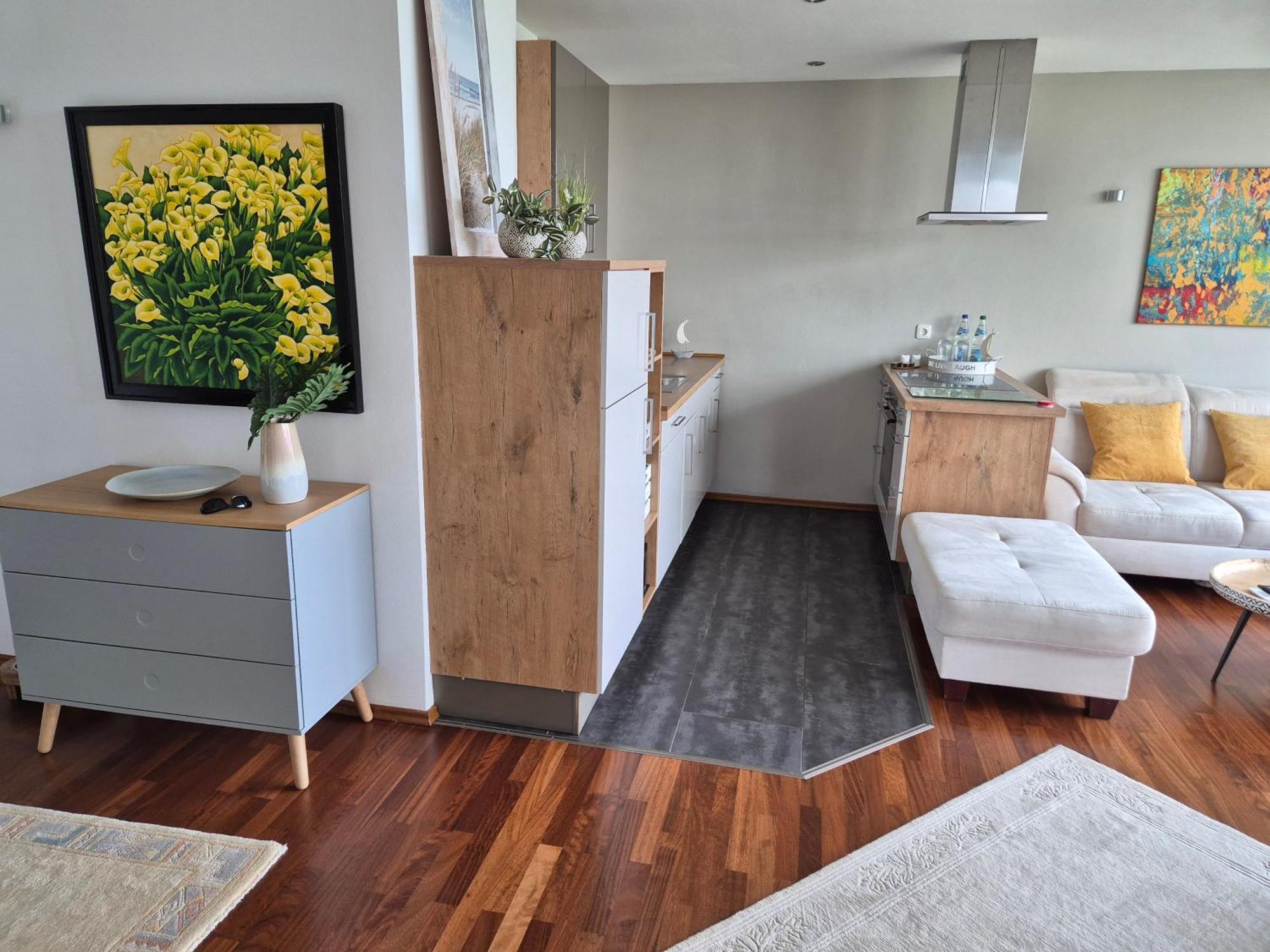 Apartament "Myharbourfront", Luxurioeses Wohnen An Der Hafenmole Rostock Zewnętrze zdjęcie