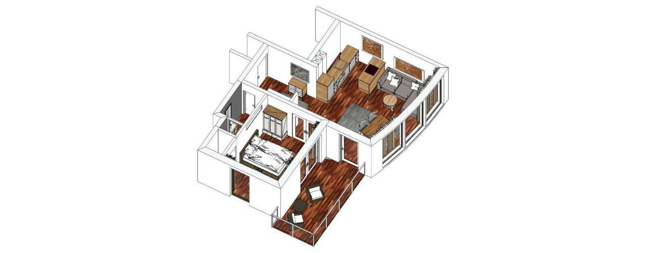 Apartament "Myharbourfront", Luxurioeses Wohnen An Der Hafenmole Rostock Zewnętrze zdjęcie