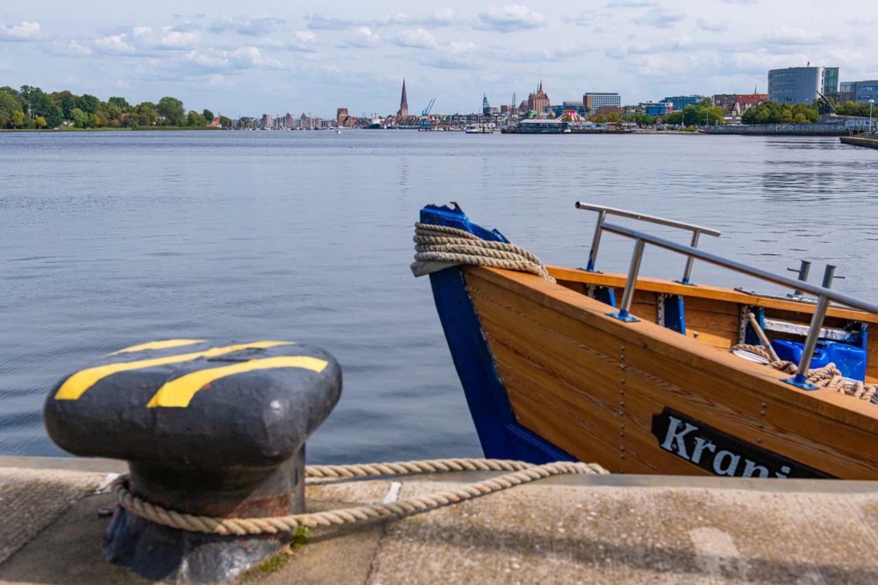 Apartament "Myharbourfront", Luxurioeses Wohnen An Der Hafenmole Rostock Zewnętrze zdjęcie